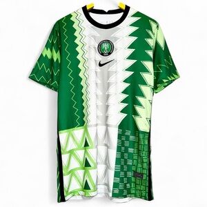Nike Nigeria green home football shirt size xl